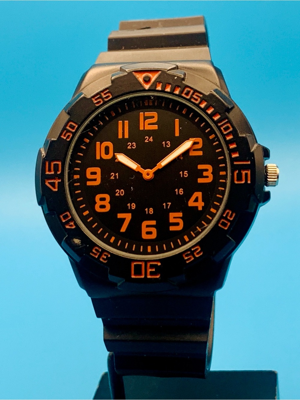 Men’s Military Field Quartz Wristwatch Japan Movt Easy Read Working New Battery
